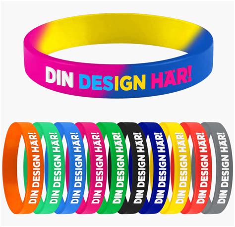 gummiarmband med text